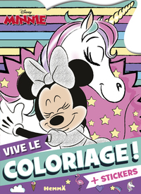 Disney Minnie - Vive le coloriage ! (Minnie licorne)