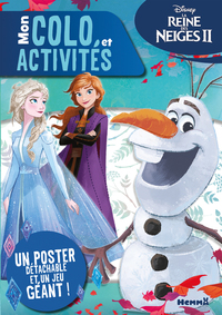 DISNEY LA REINE DES NEIGES 2 - MON COLO ET ACTIVITES