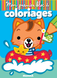 Mon premier bloc de coloriages (Chat)
