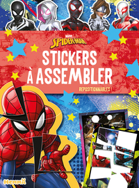 Marvel Spider-Man - Stickers à assembler - Repositionnables !