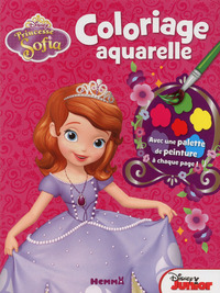 Princesse Sofia Coloriage aquarelle