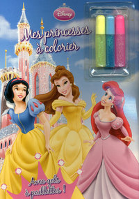 PRINCESSES COLORIER GELS DISNE