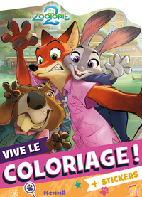 Disney Zootopie 2 - Vive le coloriage ! - + Stickers offerts