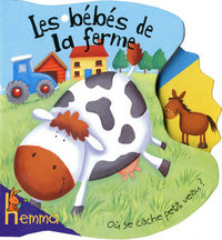 Les bébés de la ferme où se cache petit veau ?