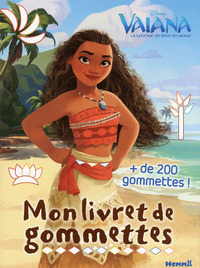 Disney Vaiana Mon livret de gommettes