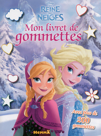 Disney la reine des neiges mon livret de gommettes