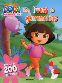 Dora l'exploratrice mon livret de gommettes (ballons) - Avec plus de 200 gommettes !