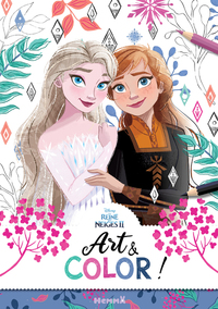 DISNEY LA REINE DES NEIGES 2 - ART & COLOR !