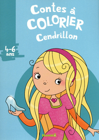 CONTES A COLORIER CENDRILLON