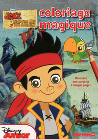 Jake et les Pirates du Pays Imaginaire Coloriage magique