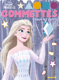 DISNEY LA REINE DES NEIGES 2 - GOMMETTES POUR LES PETITS (ELSA ROBE BLANCHE)