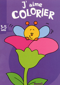 J'AIME COLORIER (3-5 ANS) (FLEUR)