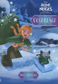 Disney La Reine des Neiges La magie des aurores boréales - Coloriage avec stickers