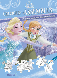 Disney La Reine des Neiges Colorier et assembler