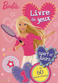 LIVRE DE JEUX BARBIE SPORT ET