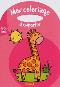 Mon coloriage à emporter (3-5 ans) (Girafe)