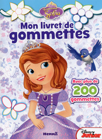 Princesse Sofia Mon livret de gommettes (Oiseau bleu)