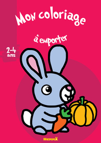 Mon coloriage à emporter (2-4 ans) (Lapin-carotte)