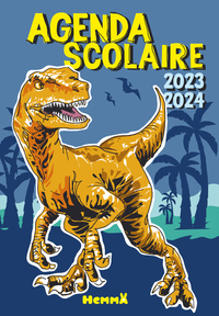 AGENDA SCOLAIRE 2023-2024 (DINOSAURE)