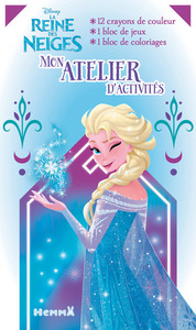 DISNEY LA REINE DES NEIGES MON ATELIER D'ACTIVITES