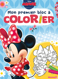 DISNEY MINNIE - MON PREMIER BLOC A COLORIER