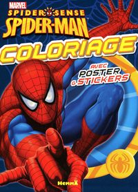 Marvel - Spider sense Spiderman - Coloriage avec poster & stickers