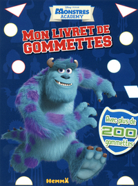 MONSTRES ACADEMY MON LIVRET DE GOMMETTES