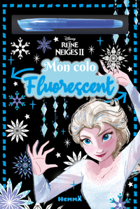 DISNEY LA REINE DES NEIGES 2 - MON COLO FLUORESCENT (FLUO BLEU)