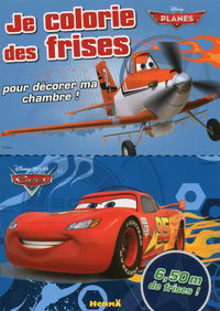 PLANES/CARS JE COLORIE DES FRISES