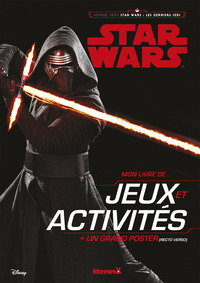 DISNEY STAR WARS LES DERNIERS JEDI EP VIII MON LIVRE DE JEUX ET ACTIVITES + UN GRAND POSTER (RECTO/V