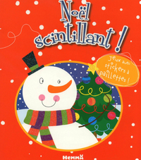 NOEL SCINTILLANT ! JEUX AVEC STICKERS A PAILLETTES!