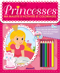 Ma mallette d'activités et coloriages Princesses