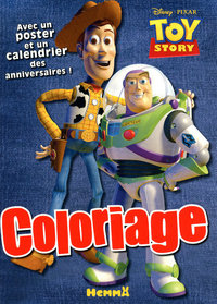 COLORIAGE AV POSTER TOY STORY1