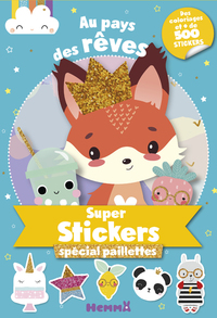 Au Pays de rêves - Super stickers spécial paillettes