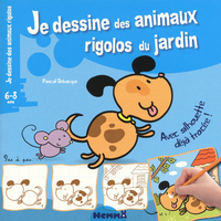 Je dessine des animaux rigolos ! du jardin