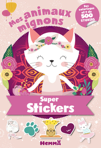 SUPER STICKERS ! MES ANIMAUX MIGNONS