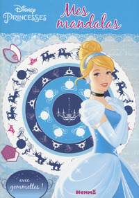 Disney Princesses Cendrillon Mes mandalas avec gommettes