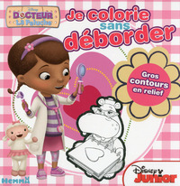 Docteur La Peluche Je colorie sans déborder (Careaux vichy)