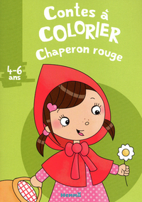 CONTES A COLORIER CHAPERON ROU