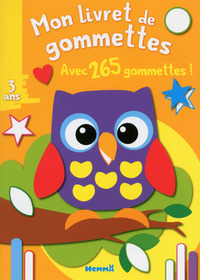 Mon livret de gommettes (3 ans) (Hibou)