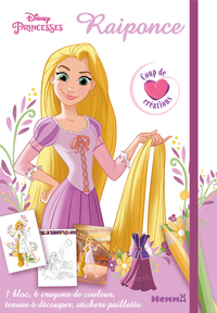 DISNEY PRINCESSES RAIPONCE COUP DE COEUR CREATIONS