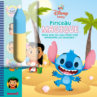 DISNEY BABY - PINCEAU MAGIQUE (LILO ET STITCH) - PEINS AVEC DE L'EAU POUR VOIR APPARAITRE LES COULEU