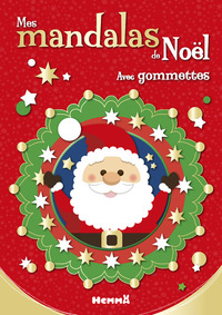 Mes mandalas de Noël Avec gommettes