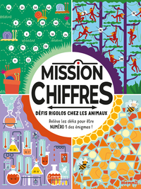Mission chiffres - Défis rigolos chez les animaux - Relève les défis pour être numéro 1 des énigmes !