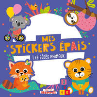 Mon P'tit Hemma - Mes stickers épais - Les bébés animaux