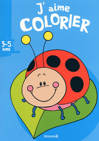 J'AIME COLORIER 3-5 ANS COCCIN