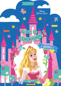 DISNEY PRINCESSES - VIVE LE COLORIAGE ! (CHATEAU - AURORE)