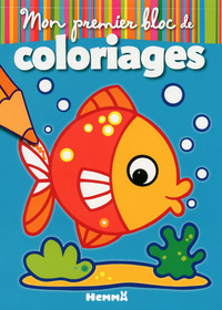 Mon premier bloc de coloriages (Poisson)