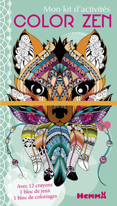 MON KIT D'ACTIVITES - COLOR ZEN (RENARD)
