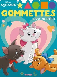 DISNEY ANIMAUX - GOMMETTES POUR LES PETITS (ARISTOCHATS)